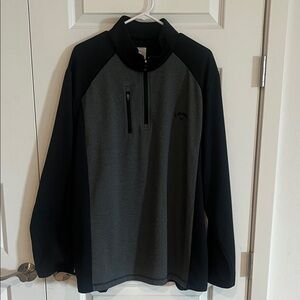 Callaway Black & Charcoal Men’s Half-Zip Pullover